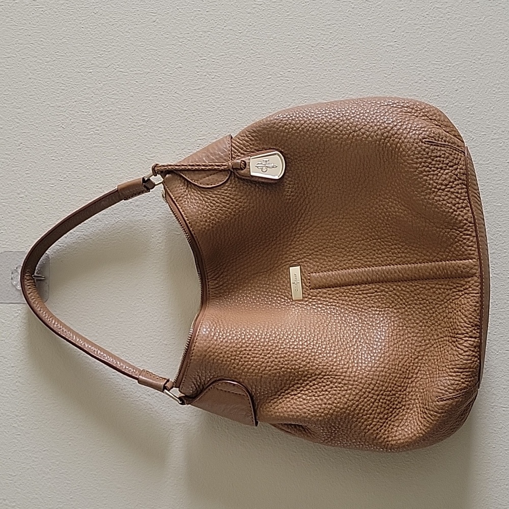 COLE HAAN LEATHER HOBO BAG